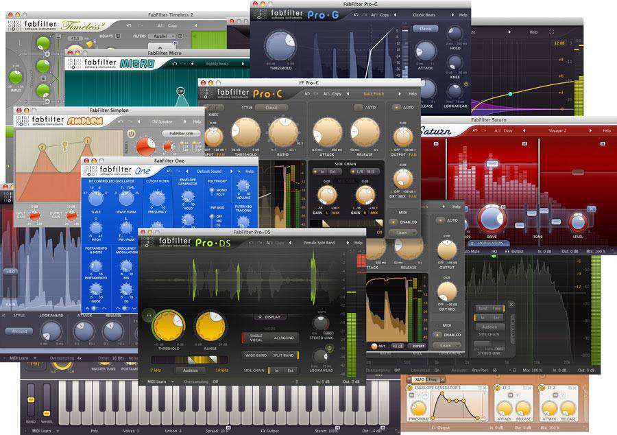 FabFilter Total Bundle 肥波效果器 - K9DJ网K9DJ网-专业的DJ编曲资源分享平台K9DJ网