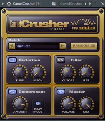 Camel Crusher 骆驼效果器插件（32/64位） - K9DJ网K9DJ网-专业的DJ编曲资源分享平台K9DJ网
