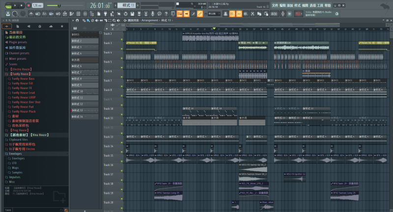 【FL工程】新版阿索阿索(FunkyHouse Remix)K9DJ网-专业的DJ编曲资源分享平台K9DJ网